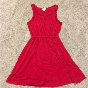 Ann Taylor Loft red dress